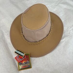 DPC Tan Outdoor Western Soaker Hat L/XL NEW UPF 50+